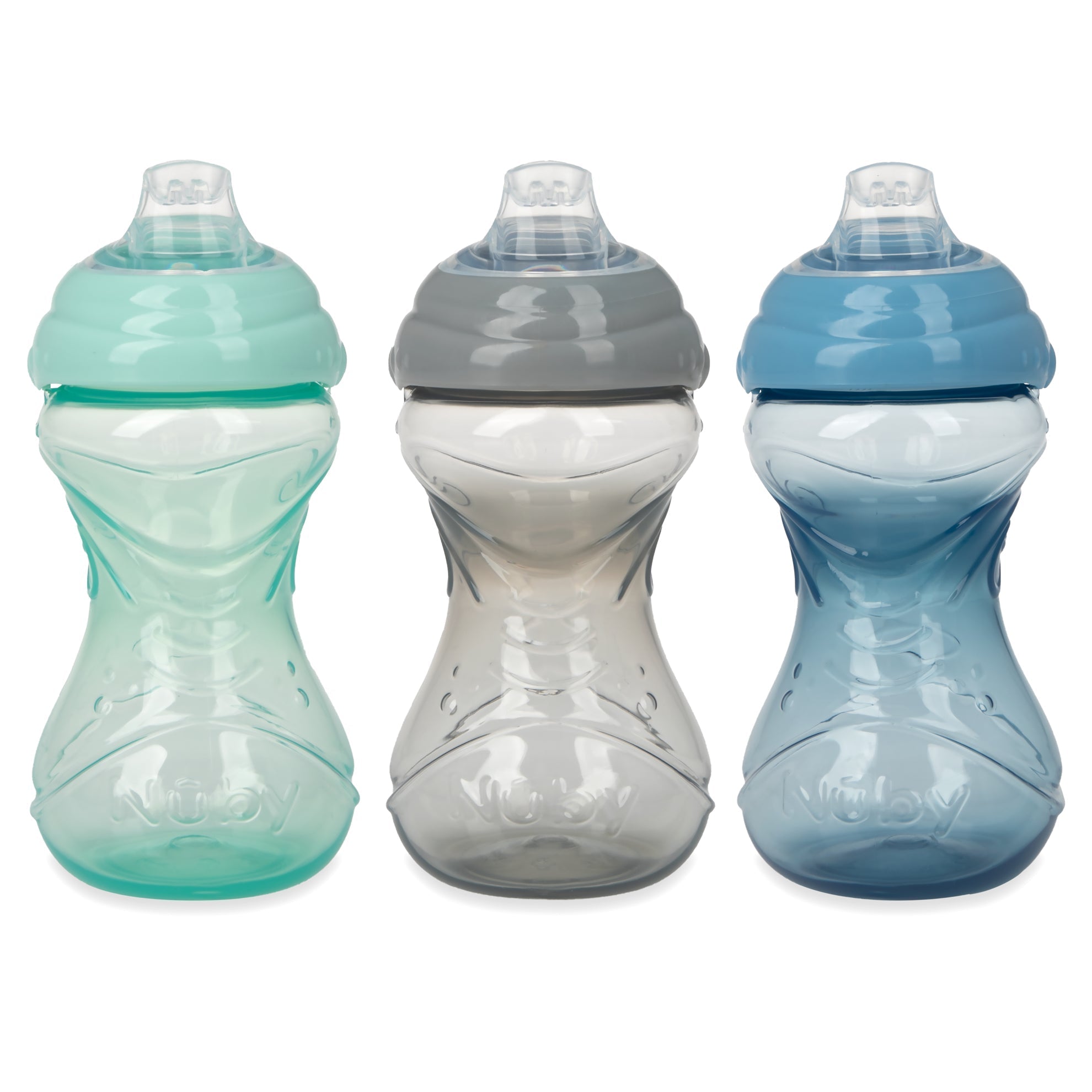 Clik-It Soft Spout Easy Grip Sippy Cup (3 Pack)