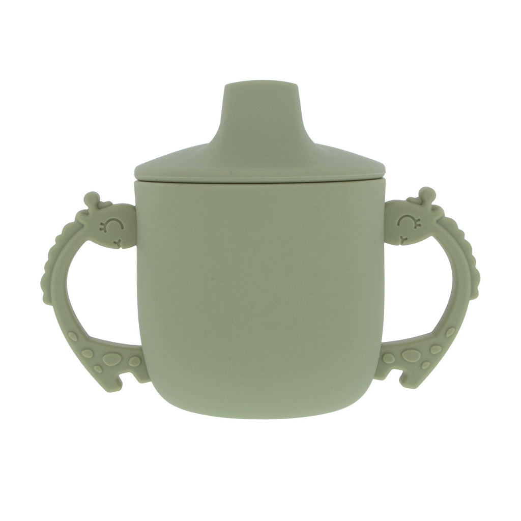 Animal Friends 6-Piece Dinnerware Set - Green Giraffe