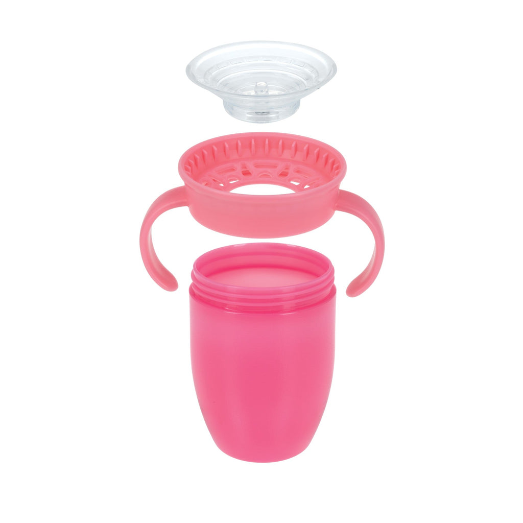 360 Wonder Cup with Handles (3 Pack - 5 oz) | Purple/Pink/Aqua